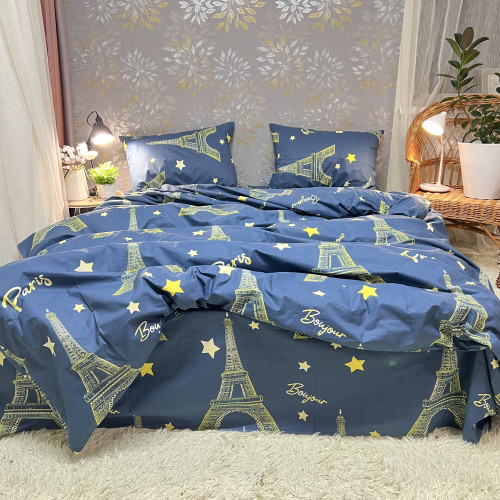 Комплект Бязь Gold Lux – Бонжур Париж