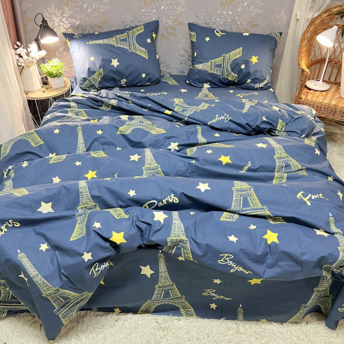 Комплект Бязь Gold Lux – Бонжур Париж