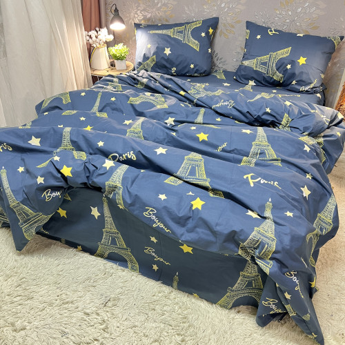 Комплект Бязь Gold Lux – Бонжур Париж