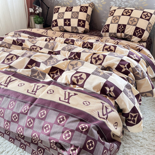 Комплект Бязь Gold Lux – Луї Вітон шахи