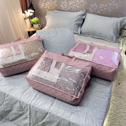 Набір постільний з двома ковдрами (демі і літня) - Капучіно 