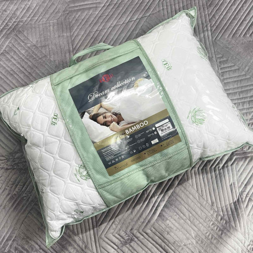 Подушка Бамбук мікрофібра  перфорована-ТЕП