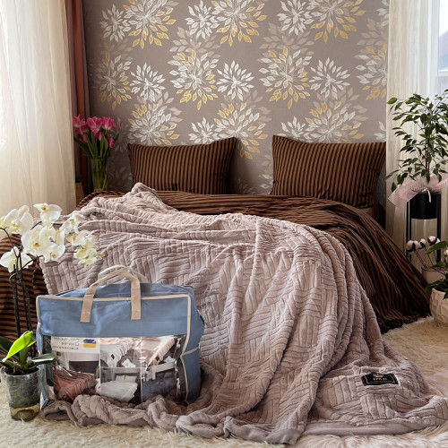 Покривало Шиншила Світлий Сірий