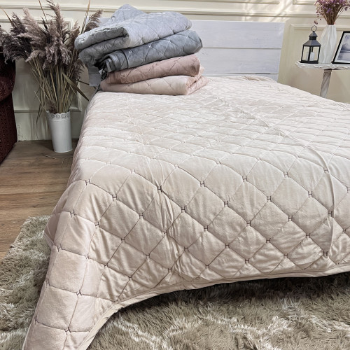 Велюрове покривало 220/240 Гермес Лате