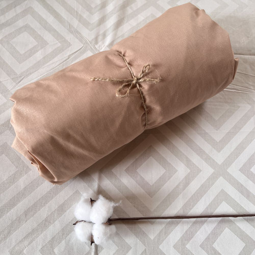 Простирадло на резинці Бісквіт