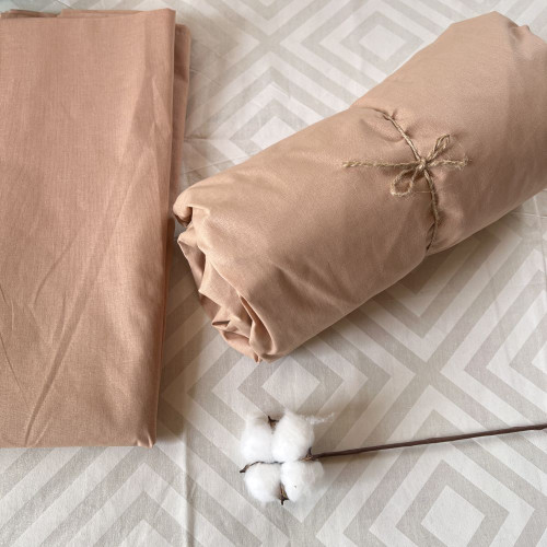 Простирадло на резинці Бісквіт