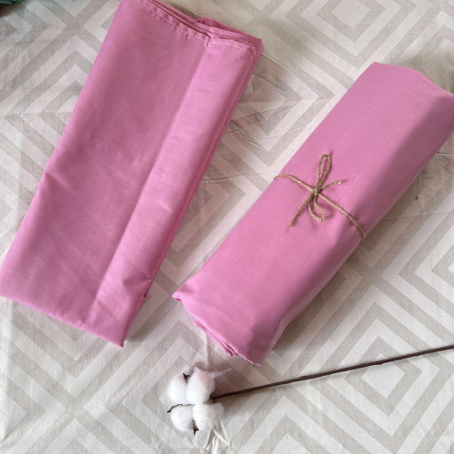 Простирадло на резинці Рожевий