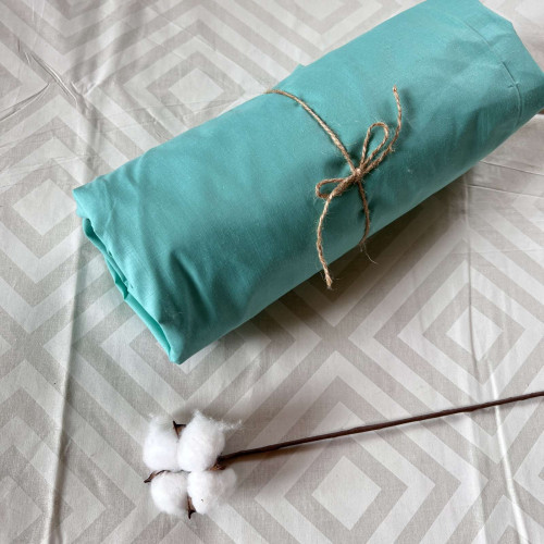 Простирадло на резинці М'ята