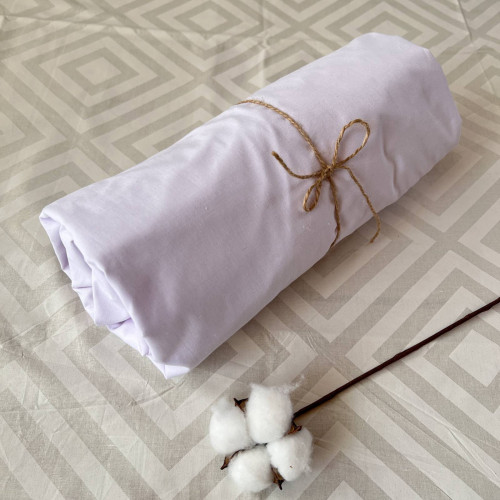 Простирадло на резинці Білий