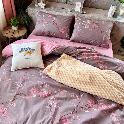 Комплект Бязь Gold Lux – Квіти для неї