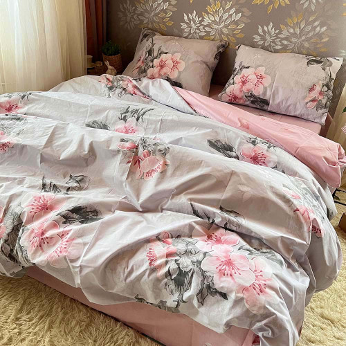 Комплект Бязь Gold Lux – Вишнева ніжність