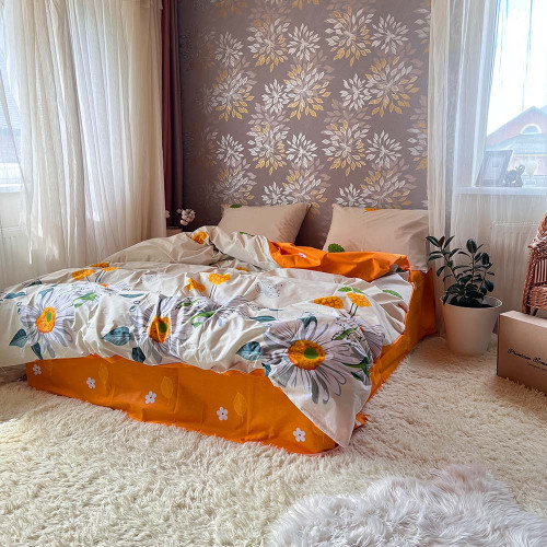 Комплект Бязь Gold Lux – Ромашка літа