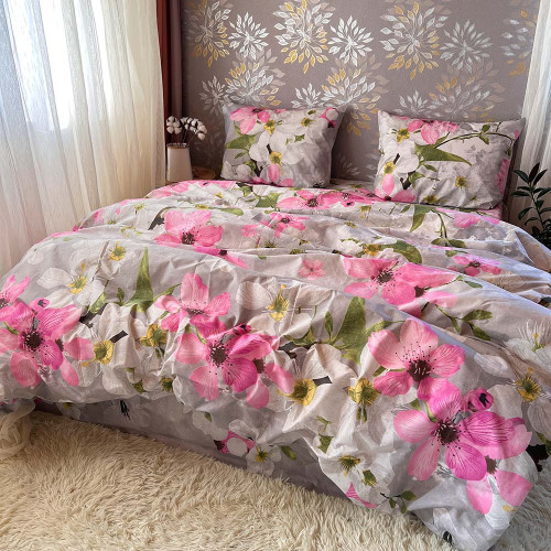 Комплект Бязь Gold Lux – Вишневий цвіт