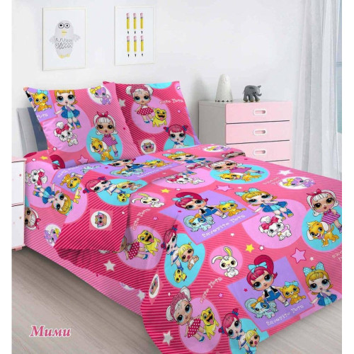 Комплект Бязь Gold Lux – Лолки звірятка