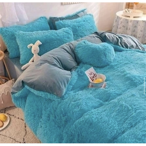 Ковдра довгий ворс Травка холофайбер 500грам/м2