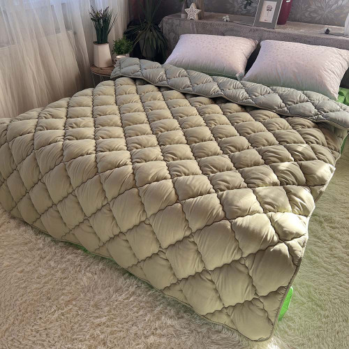 Ковдра мікрофібра холофайбер 500грм/м2 оливка