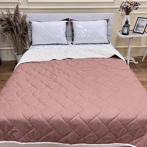 Ковдра літня ОДА коричнево-бісквітна