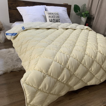 Ковдра мікрофібра холофайбер 500грм/м2 лимон