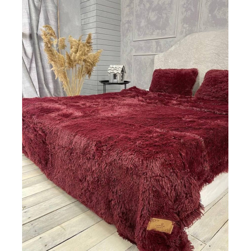 Ковдра довгий ворс Травка холофайбер 500грам/м2