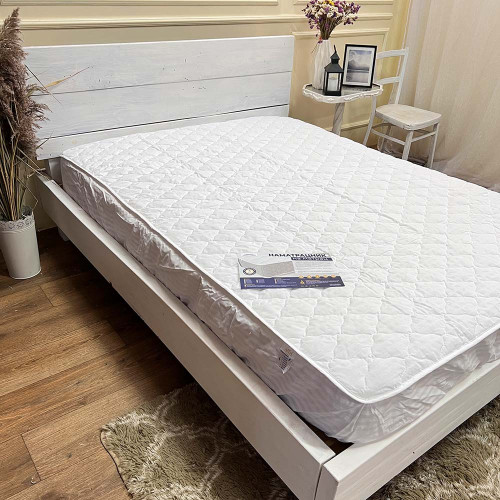 Наматрацник з юбкою тканина голд наповнювач холофайбер 