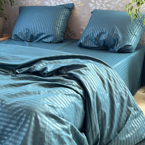 Полісатин Страйп Смарагд