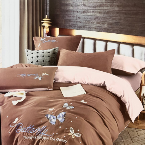 Батерфляй коричневий і беж  